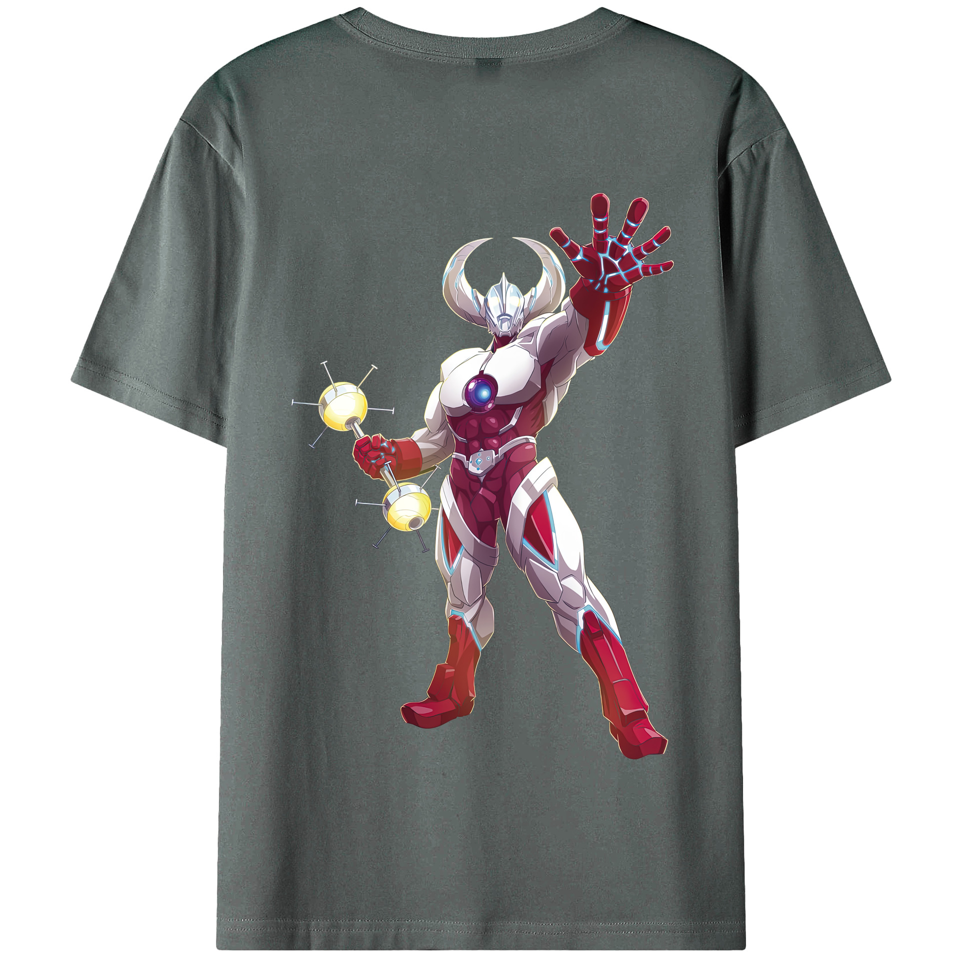 （画像用） ウルトラマン Ultraman 綿100％半袖Tシャツ（背面プリント）